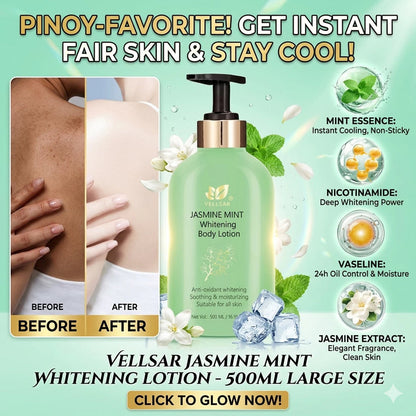 VELLSAR Jasmine Mint Whitening Body Lotion 500ml