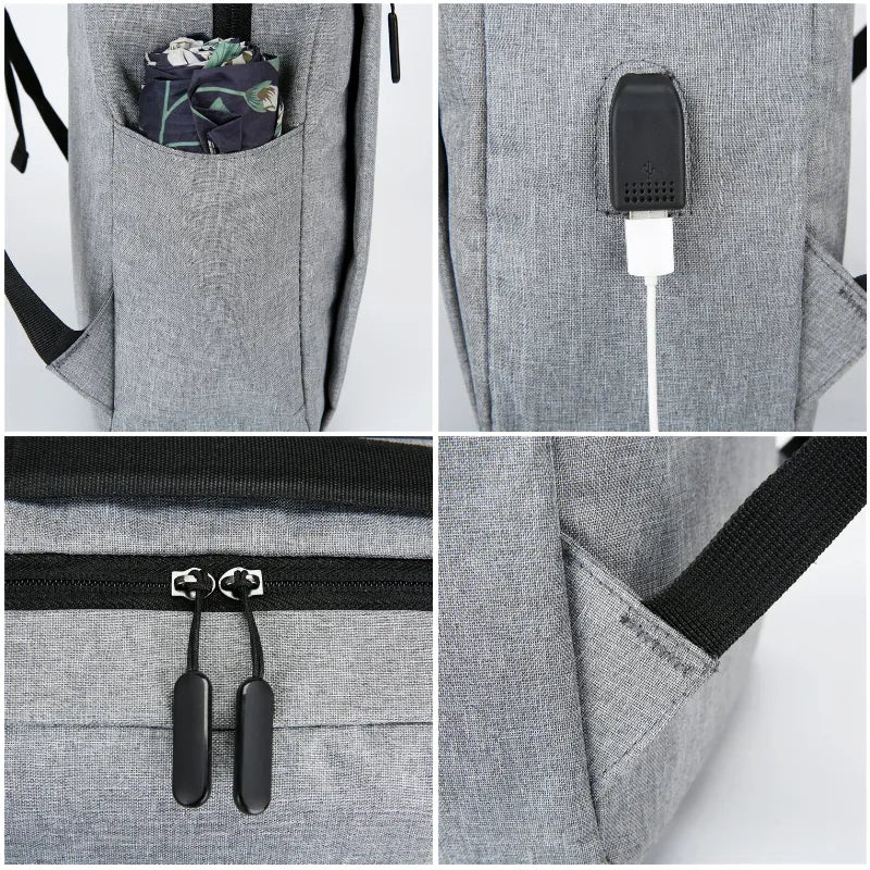 Laptop Backpack with USB Charging Port