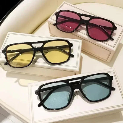 Retro Double Beam Sunglasses