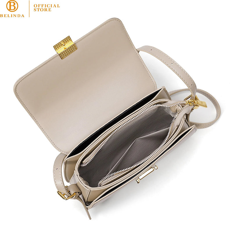 Premier Modern Flap Bag with Adjustable Strap