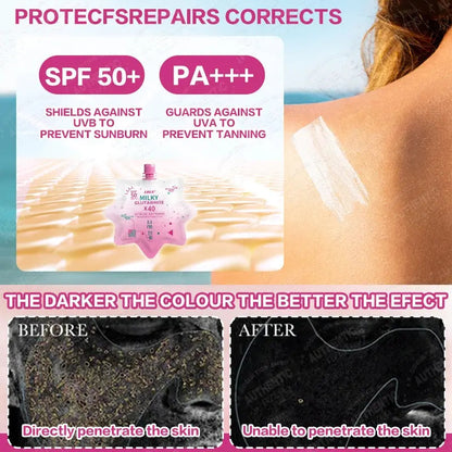 LBLS Milky Gluta White X40 SPF50 PA+++ Extreme Whitening Sunscreen 50ml