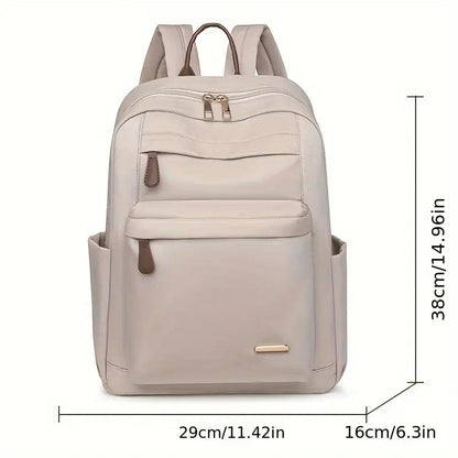 Stylish Multi-Pocket Nylon Backpack