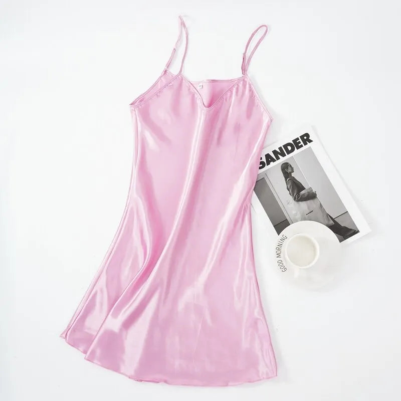 ICE SILK Night Dress – Cool Comfort, Elegant Sleep!