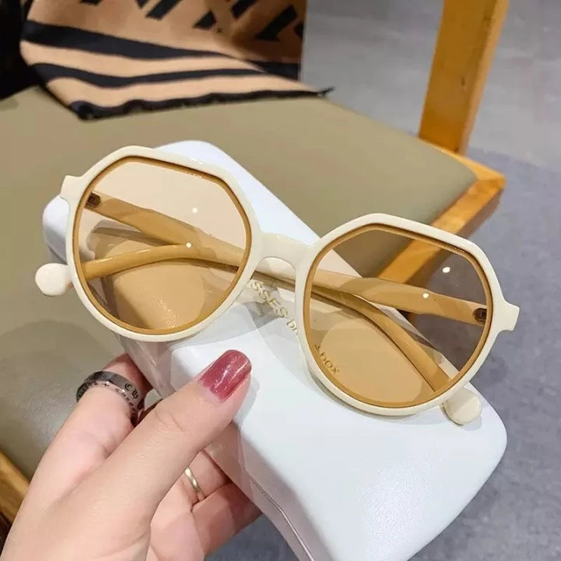 Retro Round Sunglasses for Men & Women