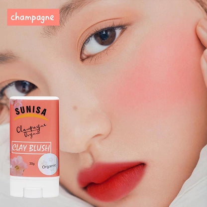Sunisa Clay Blush with Long Lasting Natural Color 30g