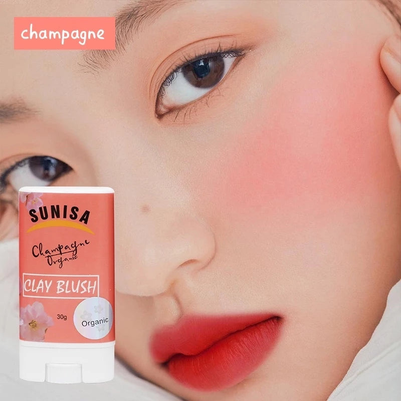 Sunisa Clay Blush with Long Lasting Natural Color 30g