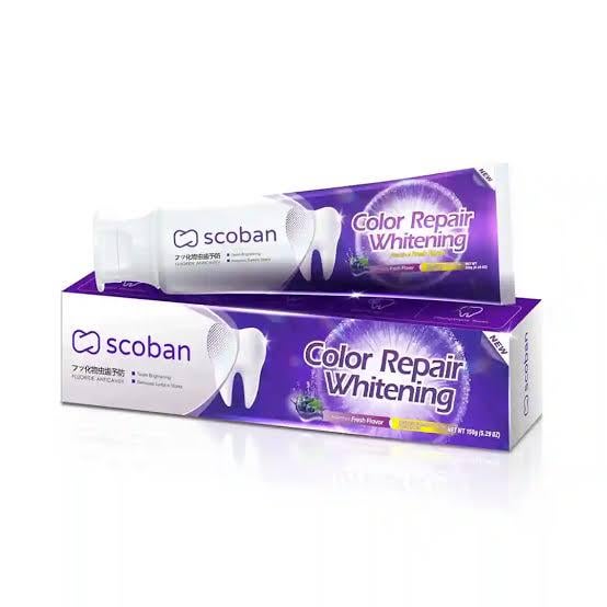 SCOBAN Teeth Whitening Toothpaste
