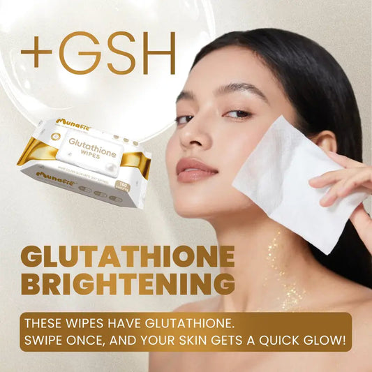 MUNFIE Refreshing Fragrance Wet Wipes with Glutathione & Aloe Vera