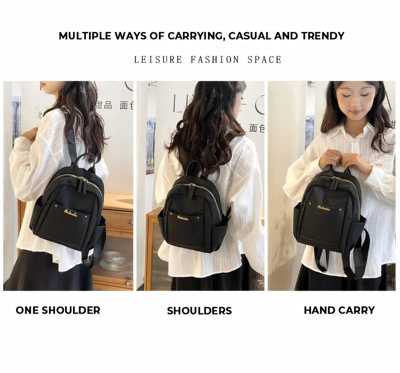 Casual Waterproof Nylon Backpack