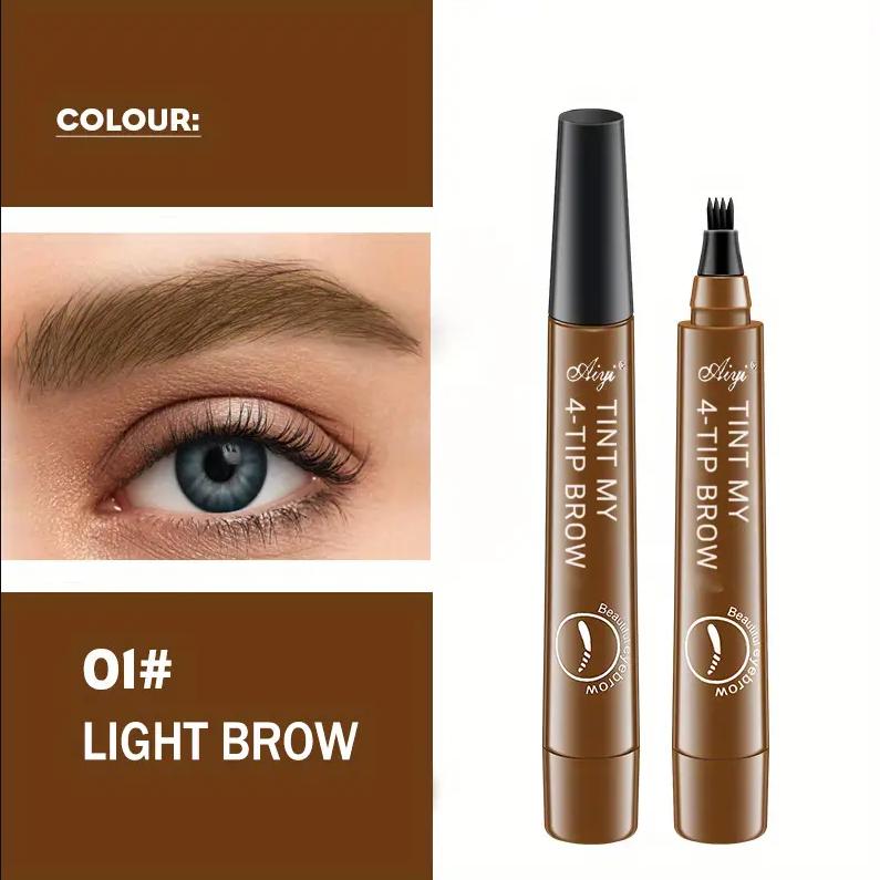 Waterproof 4 Tip Liquid Brow Tattoo Pen