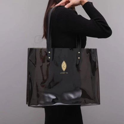 Transparent PVC Plastic Tote Bag
