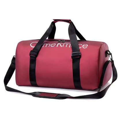 Waterproof Travel Duffel Bag with Shoe Compartment