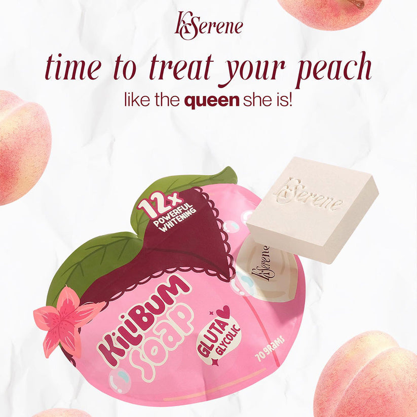 KSERENE KiliBum Gluta Glycolic Soap 3 x 70g