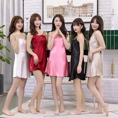 ICE SILK Night Dress – Cool Comfort, Elegant Sleep!