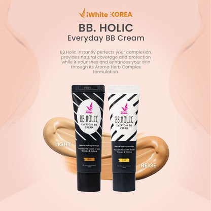 iWhite Korea BB Holic 25ml (Natural Coverage, Lightening & Anti-aging)