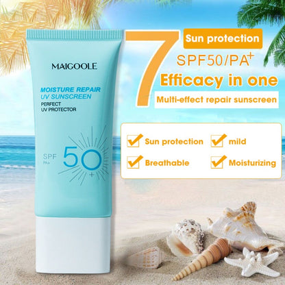 Maigoole Moisture Repair Brighten UV Protection Sunscreen SPF 50+ PA+++