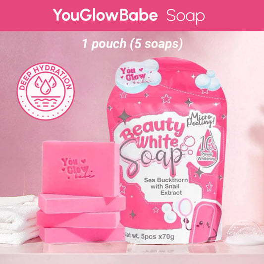 You Glow Babe Beauty White Soap 5 Bars x 70g