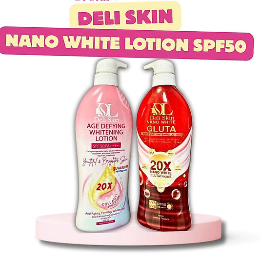 Deli Skin Whitening Lotion SPF50 PA++++