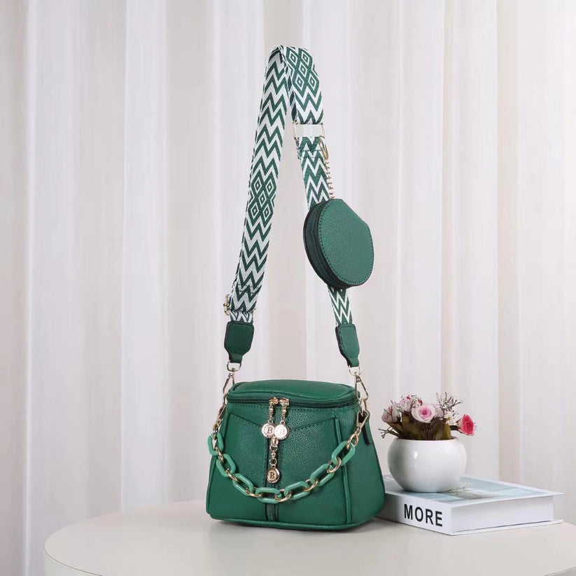 2in1 Cylindrical Bag with Wallet