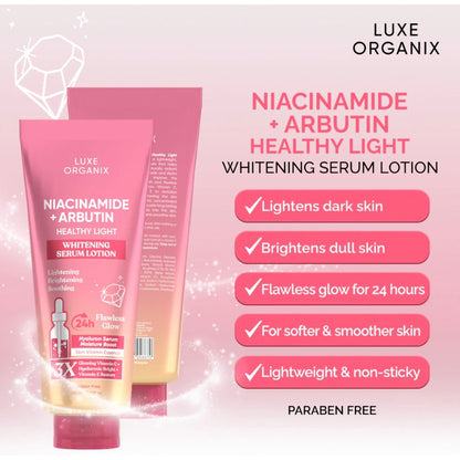 Luxe Organix Whitening Serum Lotion 350ml