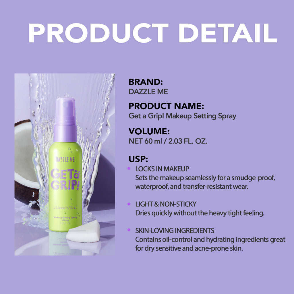 DAZZLE ME Makeup Setting Spray