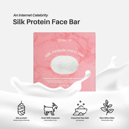 GLO21 Silk Protein Face Bar