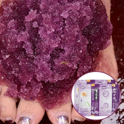 Crystal Mud Foot Bath Jelly Salt for Foot Spa