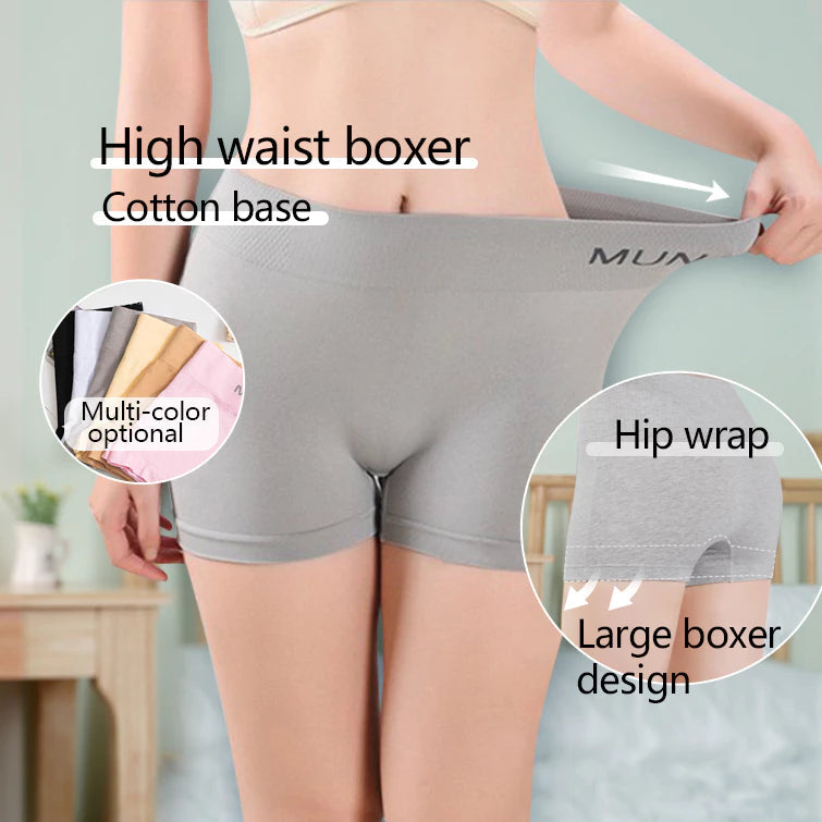 High Waist Seamless Boyleg Panty