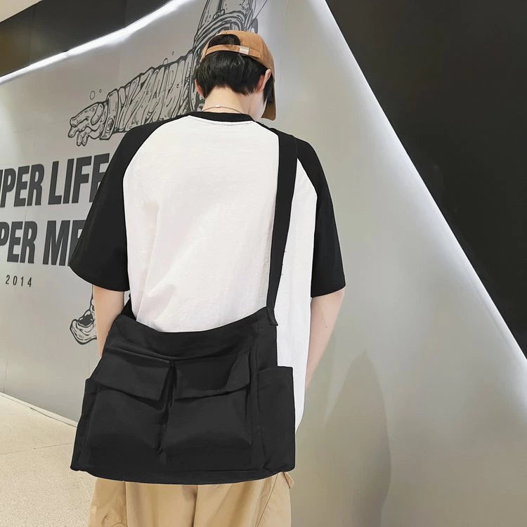 Large Capacity Canvas Messenger Bag