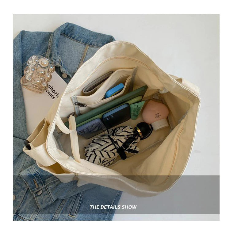 Large Capacity Canvas Messenger Bag