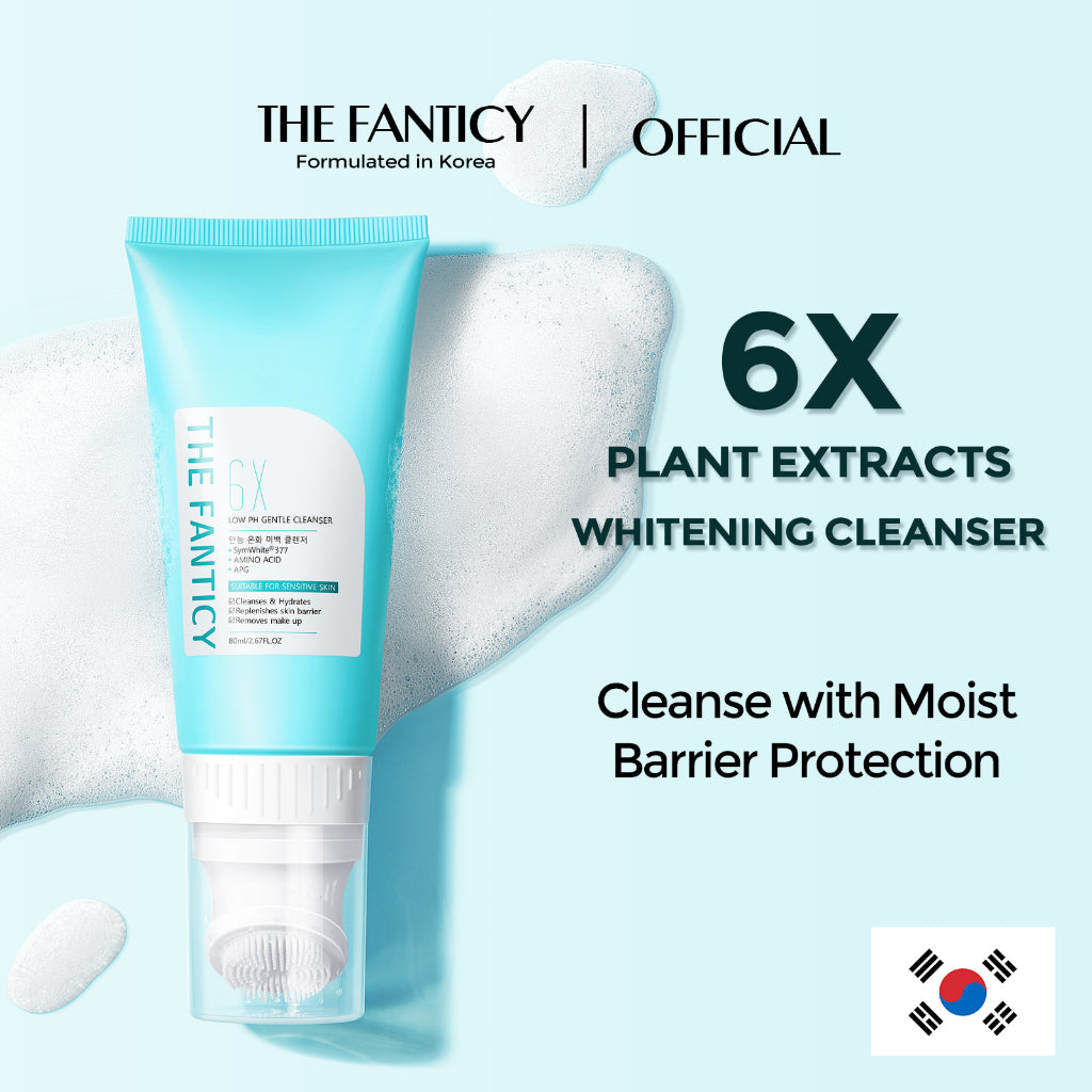 THE FANTICY 6X Plant Extracts Whitening Cleanser