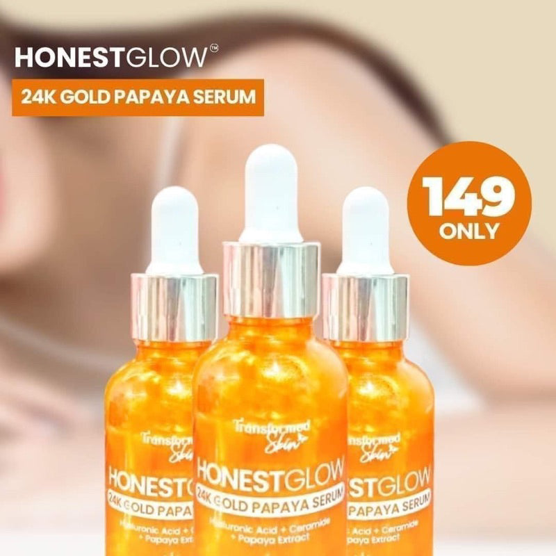 Honest Glow 24k Gold Papaya Serum