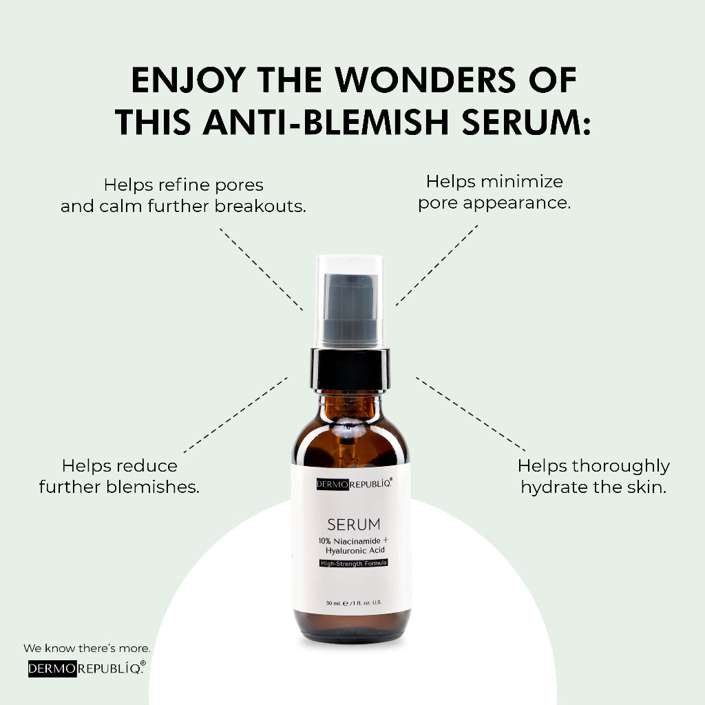 5% Niacinamide + Hyaluronic Acid Sensitive Skin Formula Serum - 30 mL