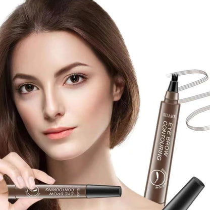 Waterproof 4 Tip Liquid Brow Tattoo Pen