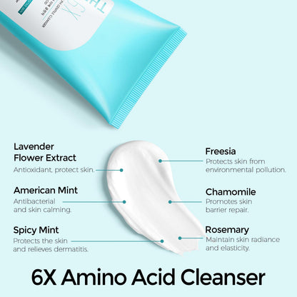 THE FANTICY 6X Plant Extracts Whitening Cleanser