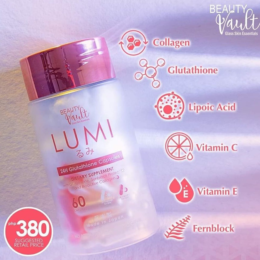 LUMI 24H GLUTATHIONE CAPSULES Age of Beauty Ph LUMI 24H GLUTATHIONE CAPSULES Age of Beauty Ph