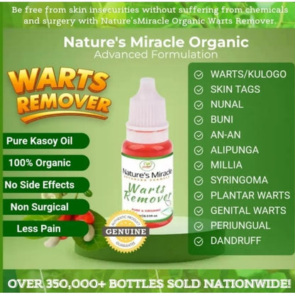 Nature's Miracle The Organic Warts Remover