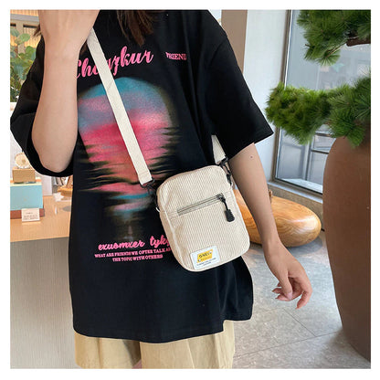 Corduroy Sling Bag