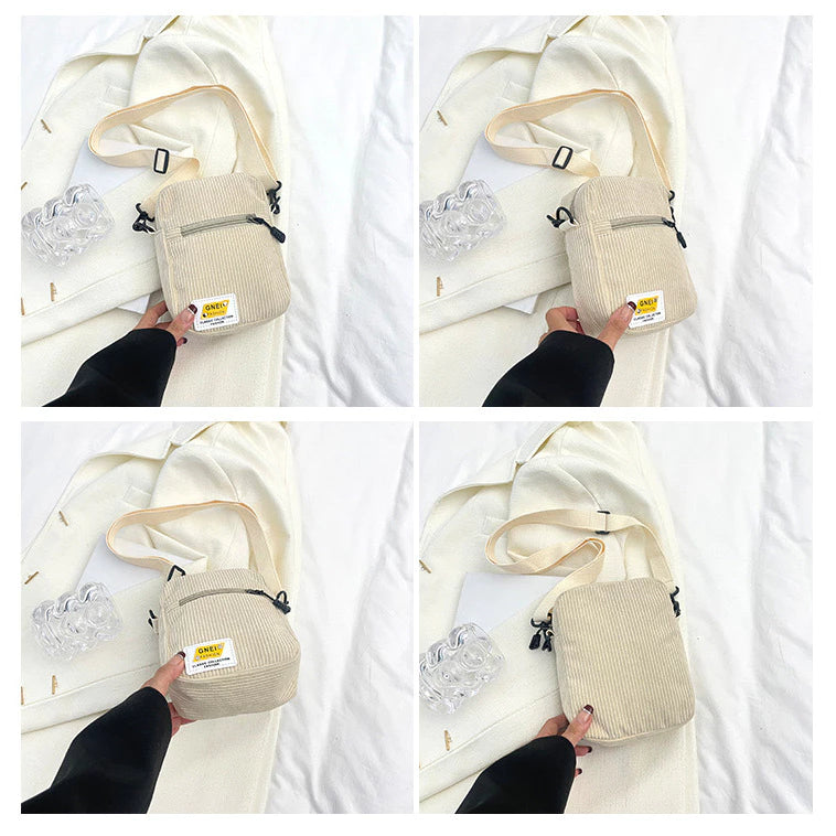 Corduroy Sling Bag