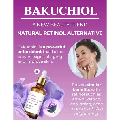VENATURE Bakuchiol Retinol Serum 30ml – Gentle Yet Powerful Anti-Aging Care