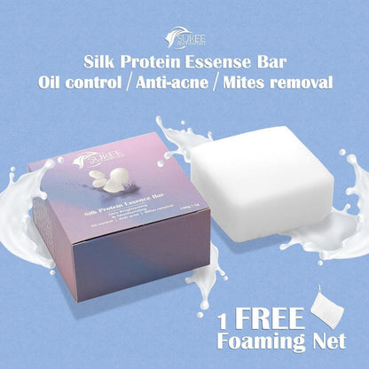 SUKEE Silk Protein Essence Bar Brightening and Moisturizing Soap Bar