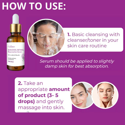 VENATURE Bakuchiol Retinol Serum 30ml – Gentle Yet Powerful Anti-Aging Care