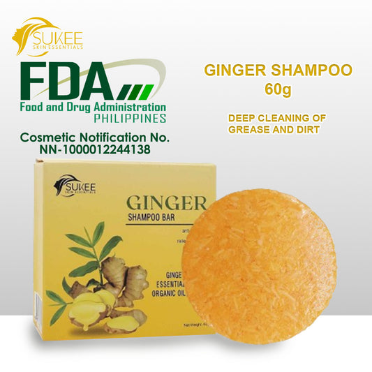 SUKEE Ginger Shampoo Bar 60g