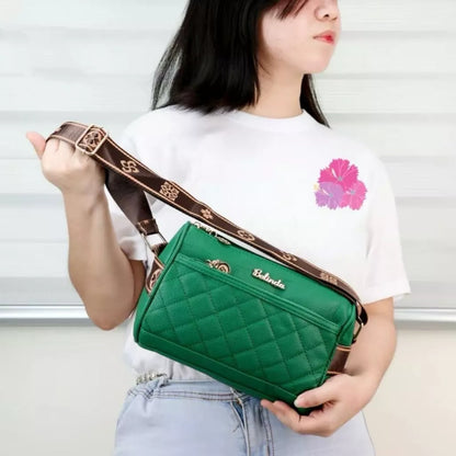 Wide Shoulder Strap Pillow Bag