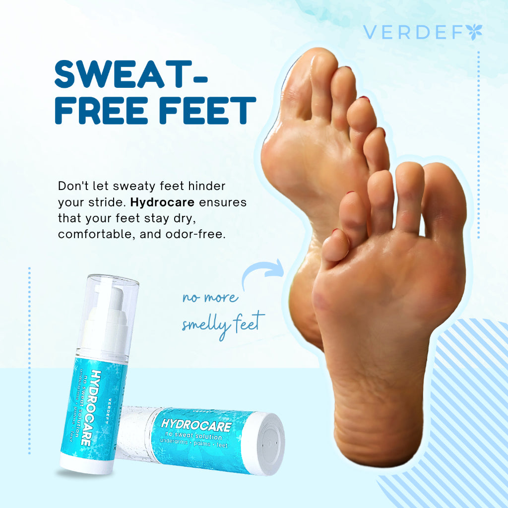 HYDROCARE (PASMA REMOVER) Solution for Hyperhidrosis & Anti-bacterial for Foot, Hand & Underarm