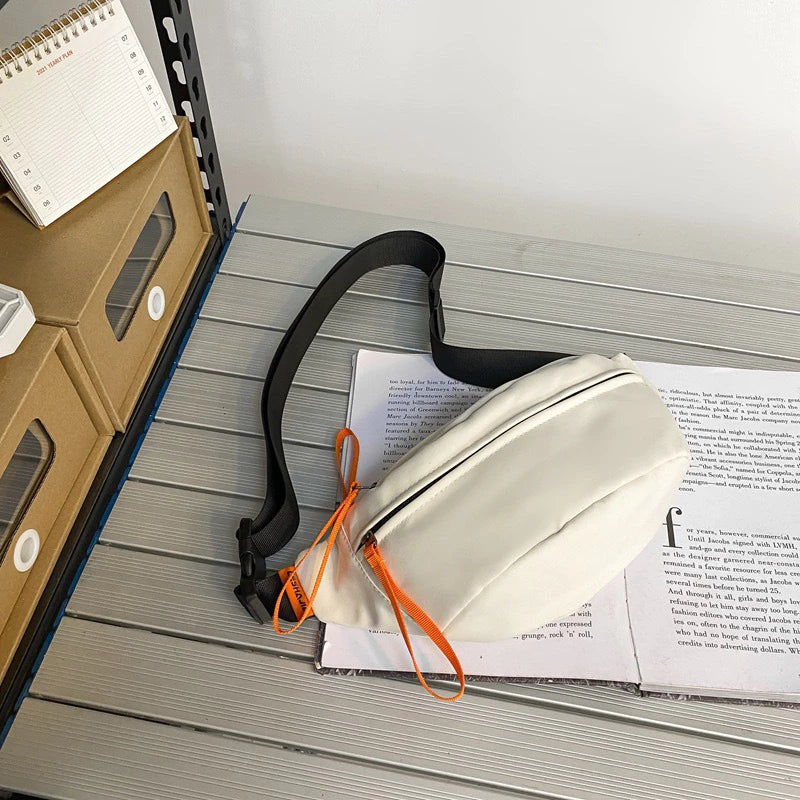 Nylon Crossbody Belt Waist Bag