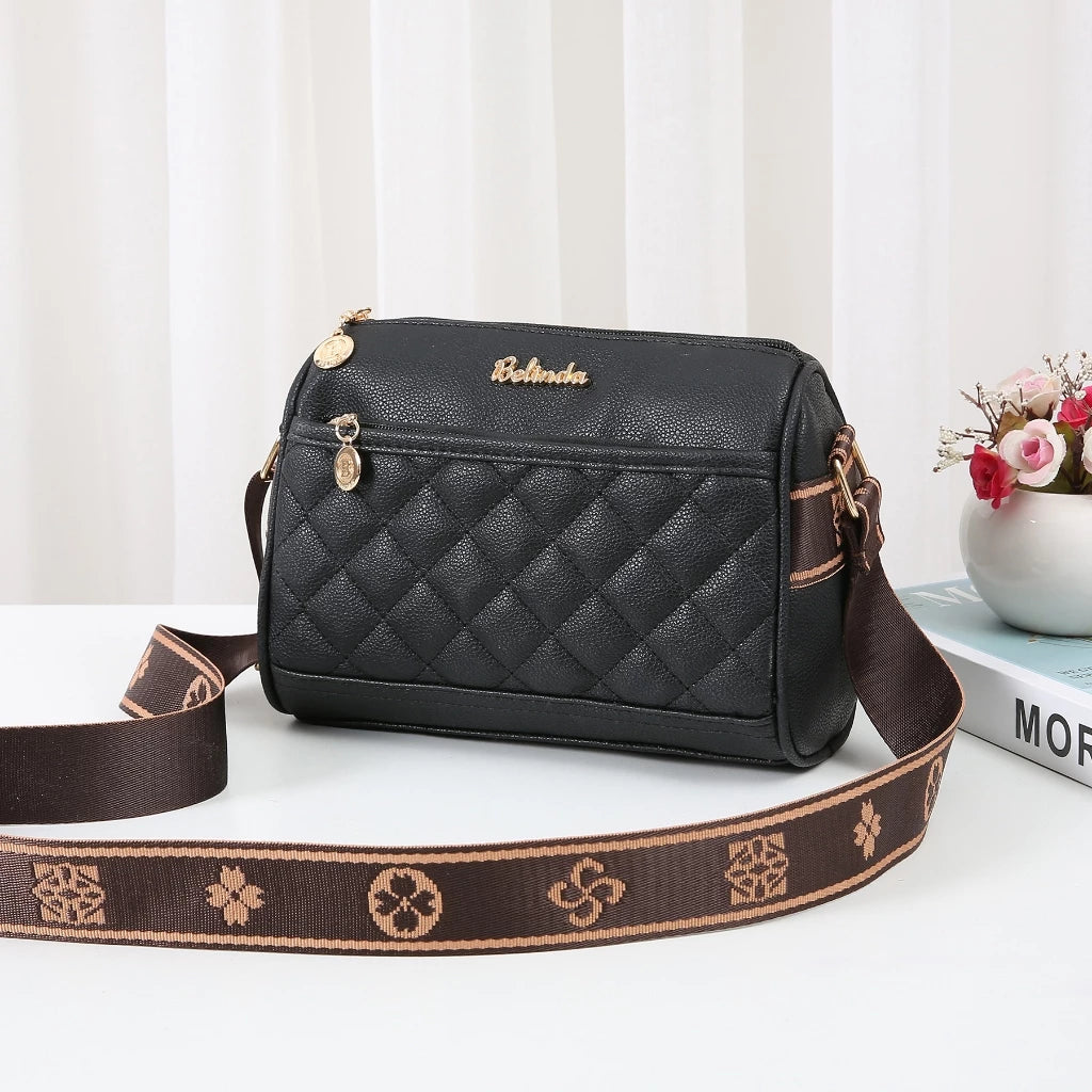 Wide Shoulder Strap Pillow Bag