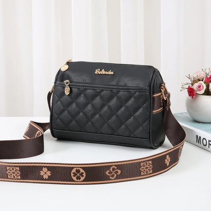 Wide Shoulder Strap Pillow Bag