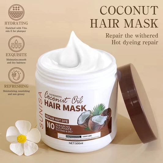 SUNISA Coconut Oil Hair Mask 500ml