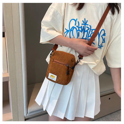 Corduroy Sling Bag